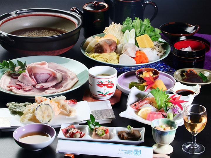 写真：ボタン鍋